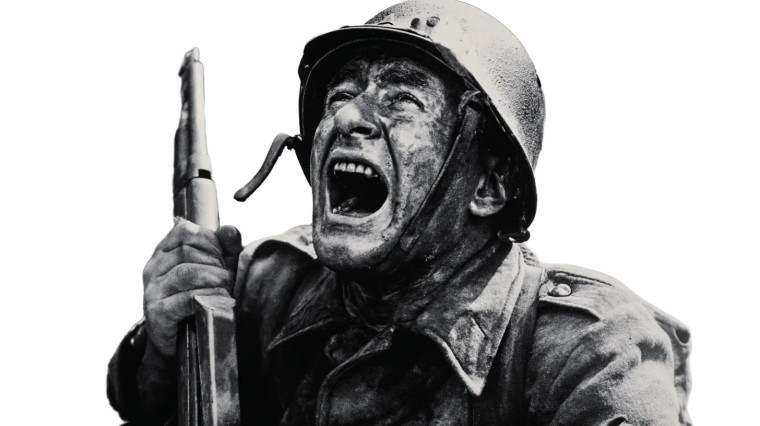 Ww2 Soldier Screaming Vinyl Car Decal Sticker – Waterproof & UV-Resistant 