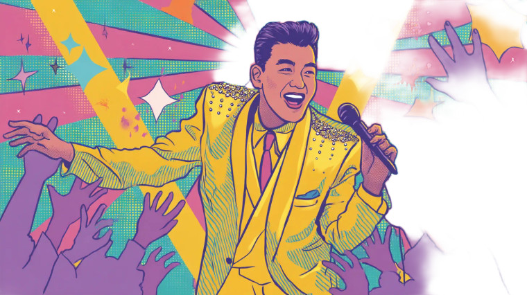 Vibrant Trot Singer Vinyl Car Decal Sticker – Waterproof & UV-Resistant 