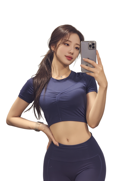 K-Pop Gym Selfie Vinyl Car Decal Sticker – Waterproof & UV-Resistant 
