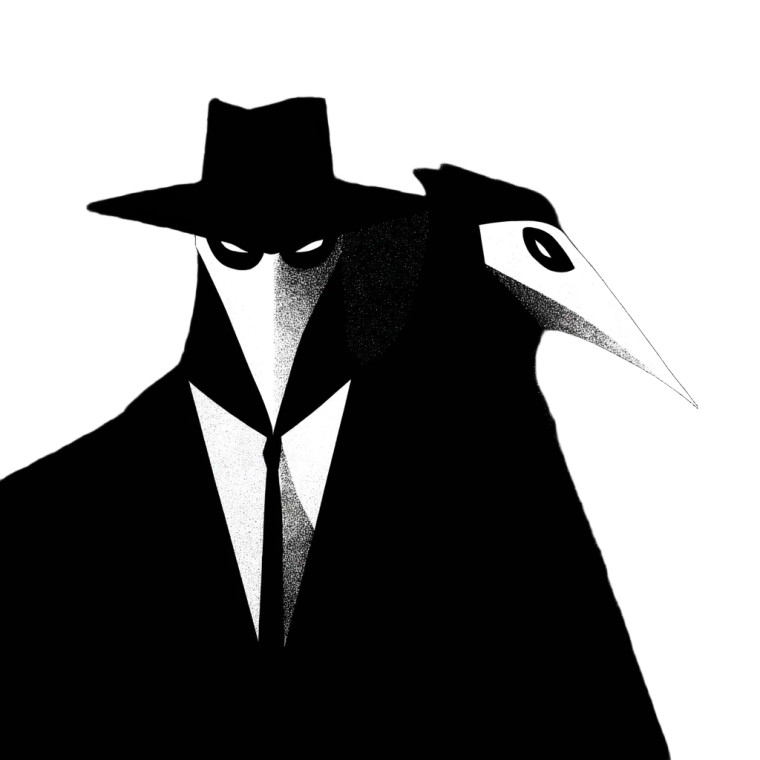 Spy Vs Spy Vinyl Car Decal Sticker – Waterproof & UV-Resistant 