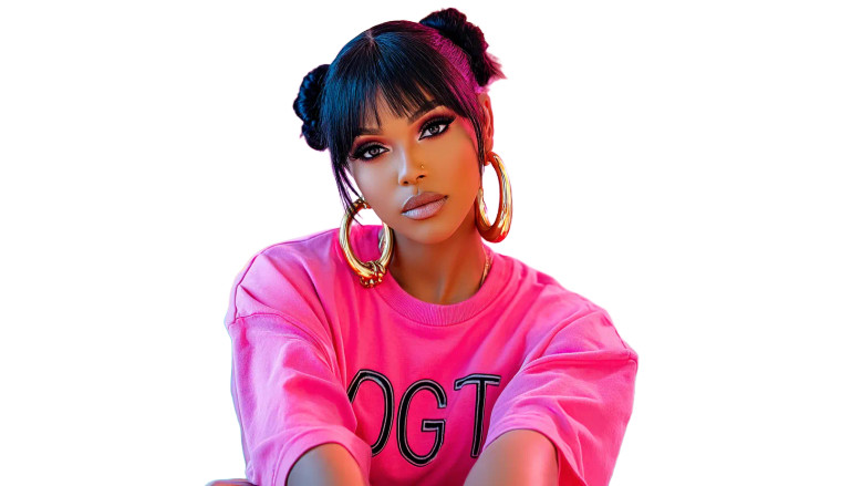 Stylish Woman Posing V4 Vinyl Car Decal Sticker – Waterproof & UV-Resistant 