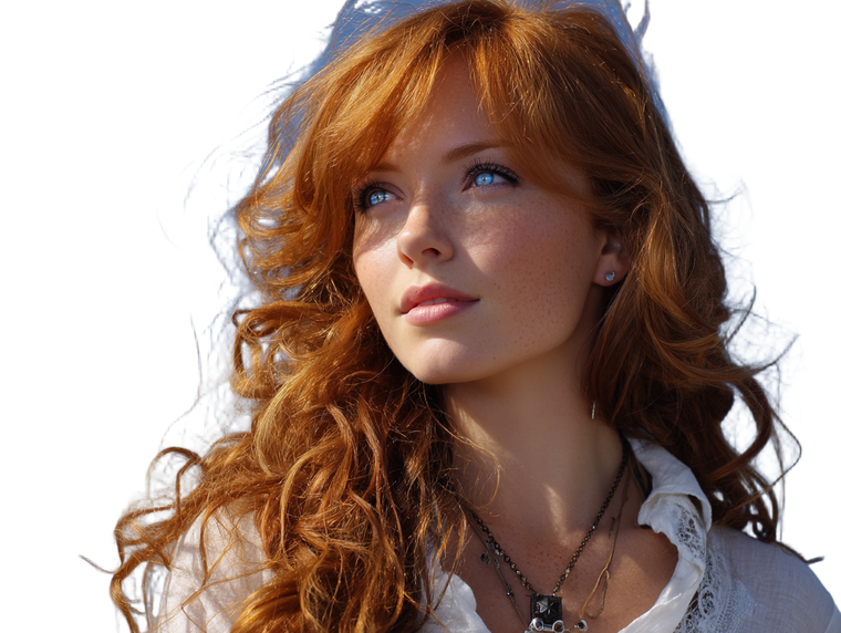 Irish Redhead Model Vinyl Car Decal Sticker – Waterproof & UV-Resistant 