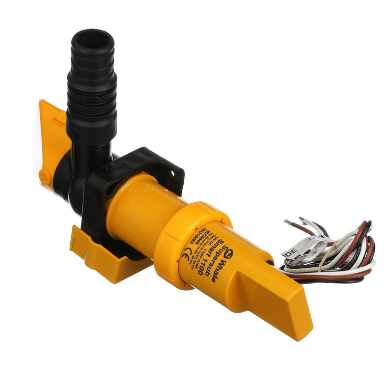 WHALE Bilge Pump | Supersub 1100 | Low Profile Submersible | High Performance | 1050 GPH | 12V | Easy Installation