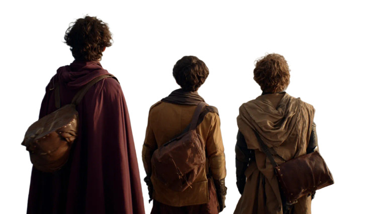 Mythical Hill Trio Vinyl Car Decal Sticker – Waterproof & UV-Resistant 