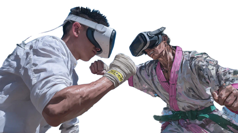 Vr Martial Arts Vinyl Car Decal Sticker – Waterproof & UV-Resistant 