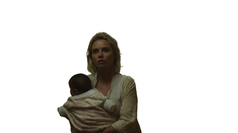 Horror Chase Scene Vinyl Car Decal Sticker – Waterproof & UV-Resistant 