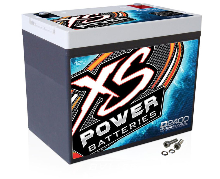 XS Batteries D Series Group 24 AGM Battery | 3500A Max | 1200A Cranking | 96Ah Capacity | Powerful & Reliable