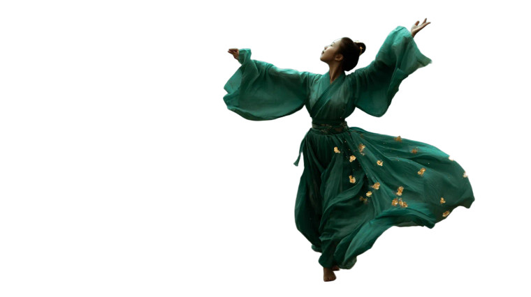 Tai Chi Performer Vinyl Car Decal Sticker – Waterproof & UV-Resistant 