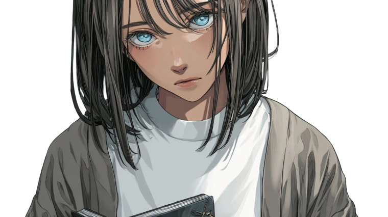 Anime Girl Concept V2 Vinyl Car Decal Sticker – Waterproof & UV-Resistant 