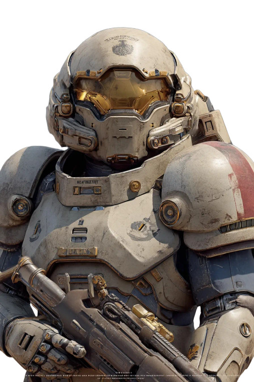 Space Ranger Hero V2 Vinyl Car Decal Sticker – Waterproof & UV-Resistant 