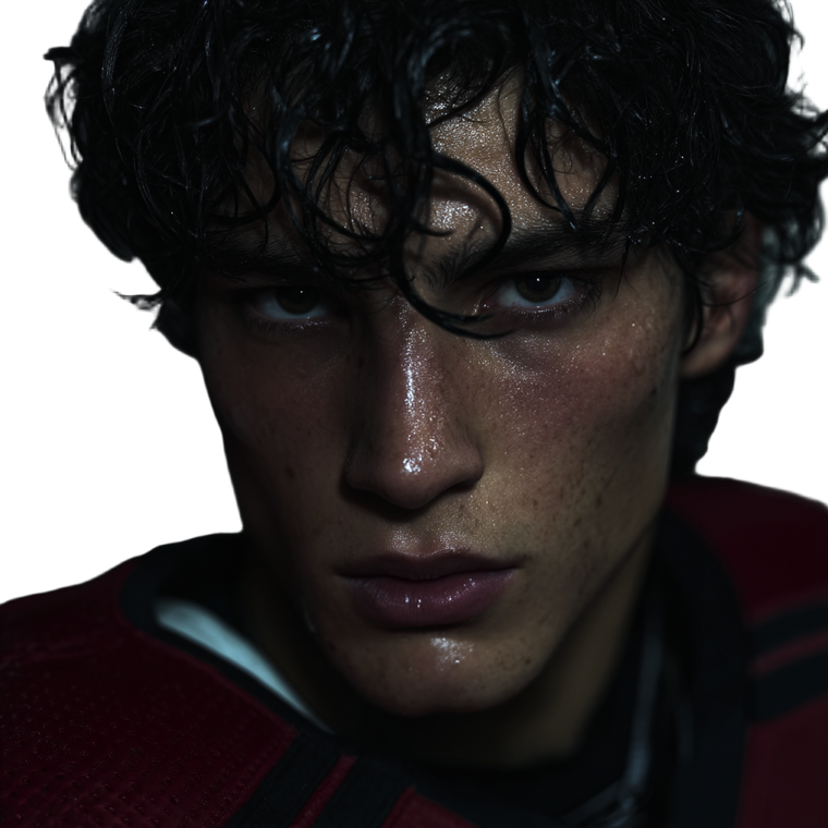 Italian Hockey Supermodel V2 Vinyl Car Decal Sticker – Waterproof & UV-Resistant 