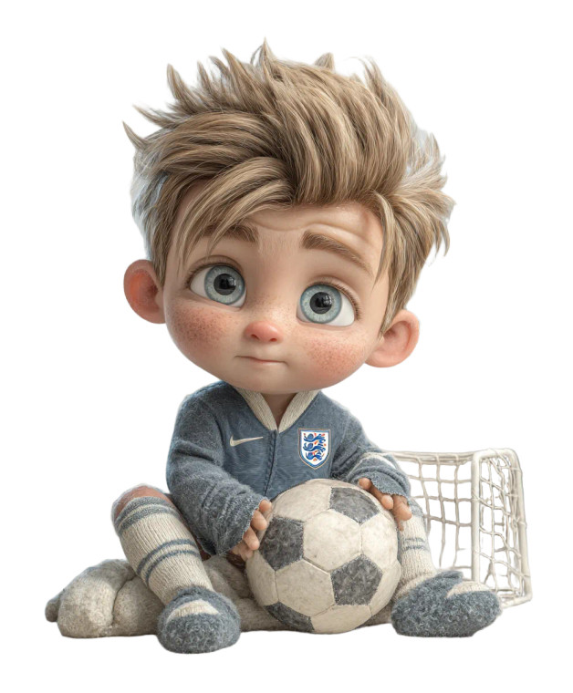 Baby Beckham Caricature Vinyl Car Decal Sticker – Waterproof & UV-Resistant 