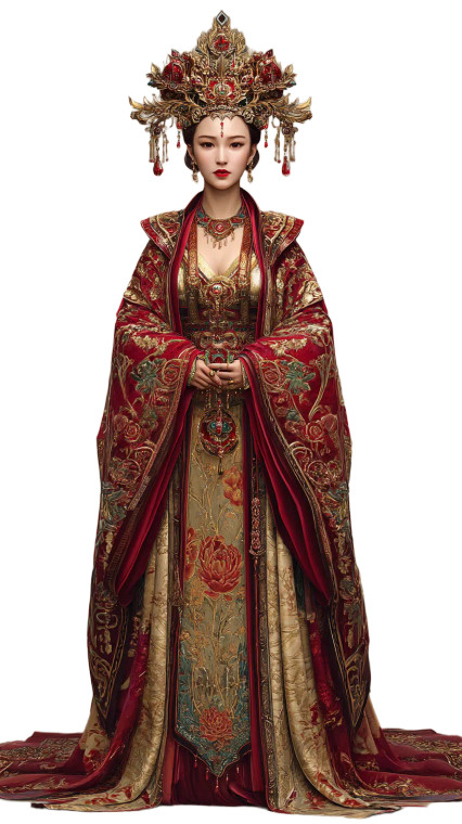 Empress Wu Zetian V2 Vinyl Car Decal Sticker – Waterproof & UV-Resistant 