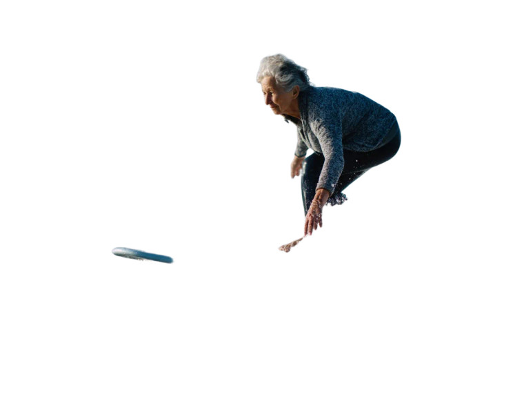 Surfing Grandma Vinyl Car Decal Sticker – Waterproof & UV-Resistant 