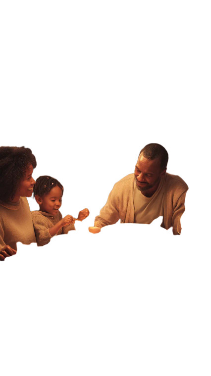 Happy Family Dinner V3 Vinyl Car Decal Sticker – Waterproof & UV-Resistant 