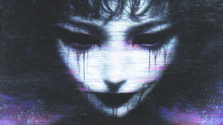 Glitch Cyberpunk Girl Vinyl Car Decal Sticker – Waterproof & UV-Resistant 