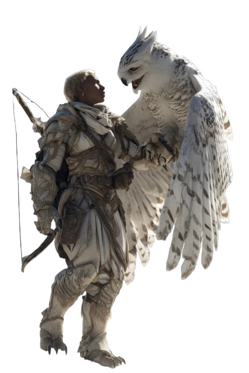 Dragonborn Hunter Vinyl Car Decal Sticker – Waterproof & UV-Resistant 