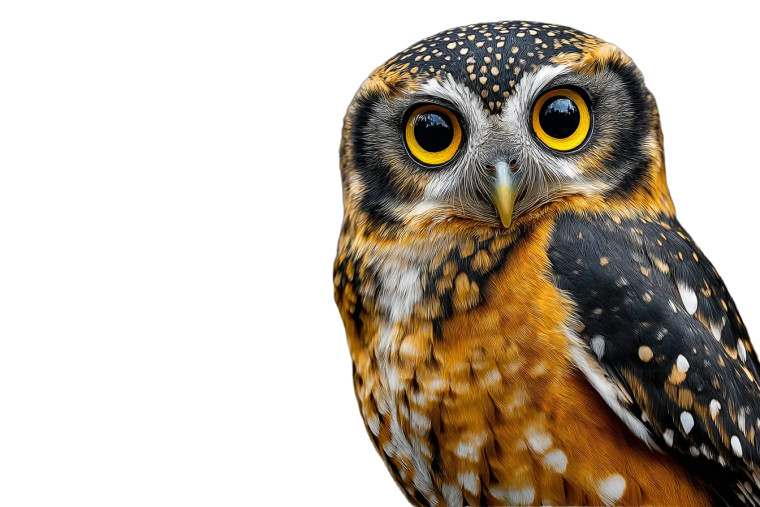 Googly-Eyed Owl Vinyl Car Decal Sticker – Waterproof & UV-Resistant 