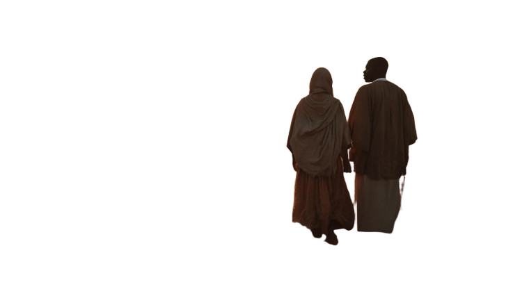 Missionaries Helping Villagers Vinyl Car Decal Sticker – Waterproof & UV-Resistant 