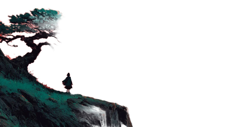 Determined Asian Girl Vinyl Car Decal Sticker – Waterproof & UV-Resistant 