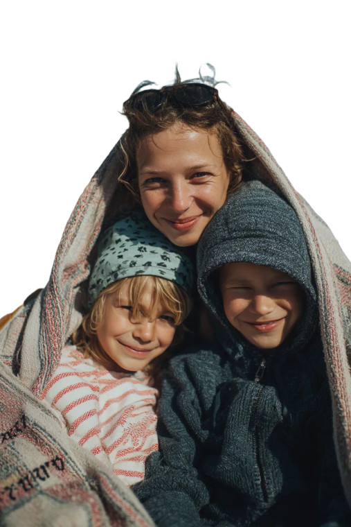 Family Beach Moment Vinyl Car Decal Sticker – Waterproof & UV-Resistant 