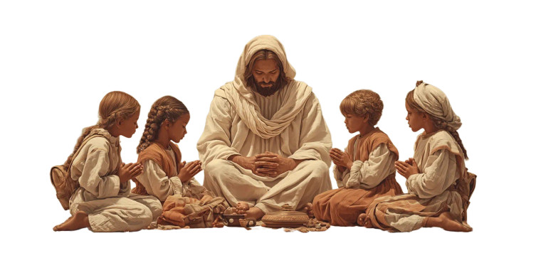 Jesus Teaching Prayer Vinyl Car Decal Sticker – Waterproof & UV-Resistant  Jesus Teaching Prayer Vinyl Car Decal Sticker – Waterproof & UV-Resistant