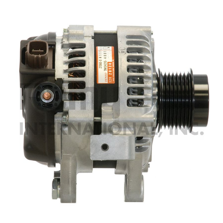 Remy International Alternator/Generator 12919 Alternator/Generator; Premium Remanufactured; OE Replacement; Alternator; 6 Millimeter x 1.0 Positive Battery Output Terminal; Internal Fan; Model NDIISC3P; 56.2 Millimeter Nominal Pulley Diameter