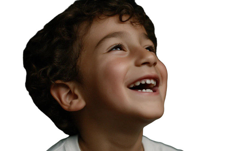 Laughing Iranian Kid Vinyl Car Decal Sticker – Waterproof & UV-Resistant 