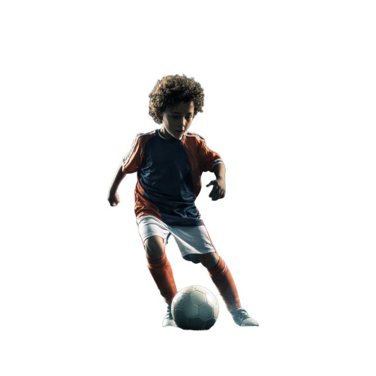 Saudi Kid Soccer Vinyl Car Decal Sticker – Waterproof & UV-Resistant 