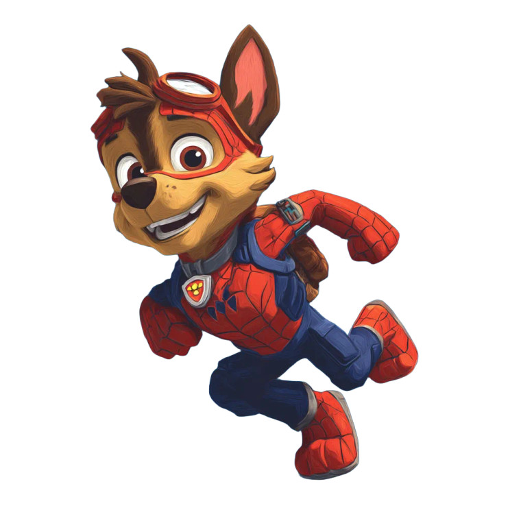 Chase As Spider-Man Vinyl Car Decal Sticker – Waterproof & UV-Resistant 