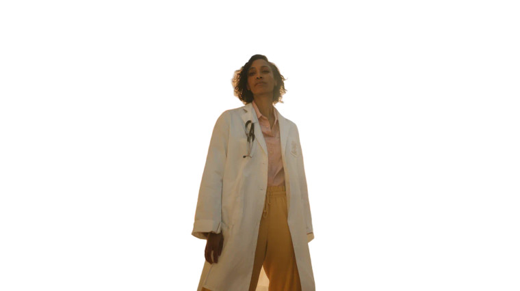 Empowering Female Doctor Vinyl Car Decal Sticker – Waterproof & UV-Resistant 