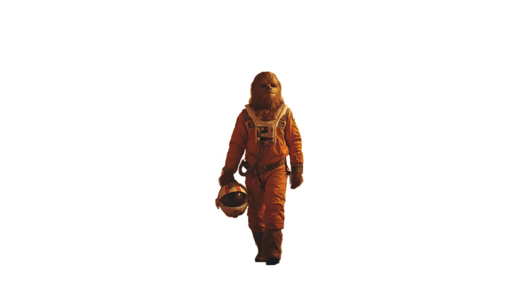 Chewbacca In Space Vinyl Car Decal Sticker – Waterproof & UV-Resistant 