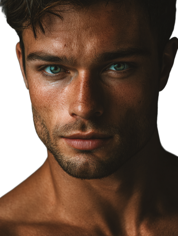 Handsome Muscular Man V3 Vinyl Car Decal Sticker – Waterproof & UV-Resistant 