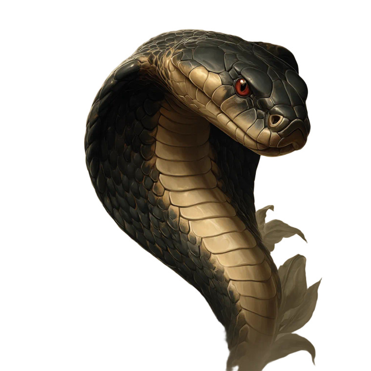 Cobra Snake V2 Vinyl Car Decal Sticker – Waterproof & UV-Resistant 