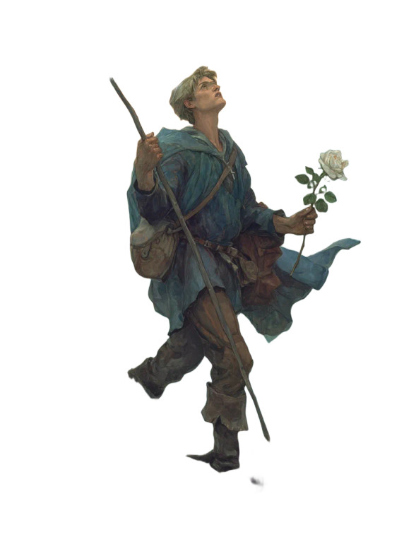 Hiker With Dog V2 Vinyl Car Decal Sticker – Waterproof & UV-Resistant 