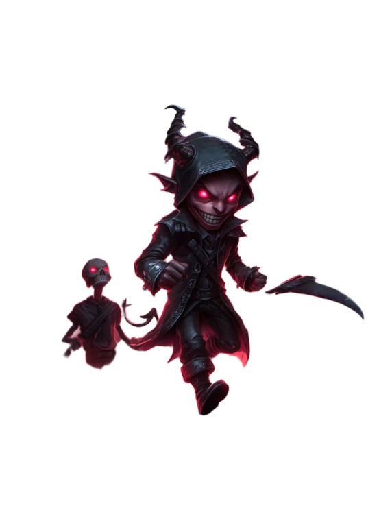 Devil Reaper Vinyl Car Decal Sticker – Waterproof & UV-Resistant 