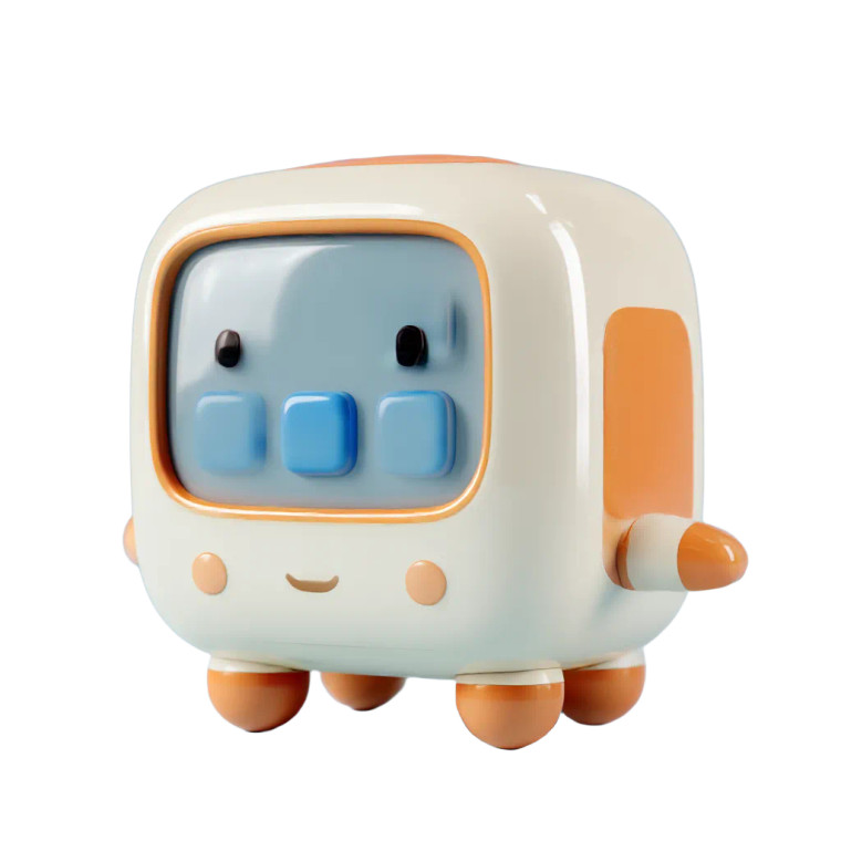 Space Satellite Toy Vinyl Car Decal Sticker – Waterproof & UV-Resistant 