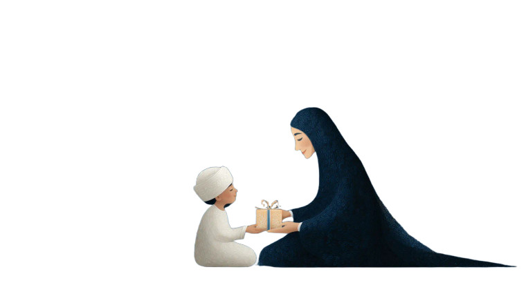 Emirati Eid Gift Vinyl Car Decal Sticker – Waterproof & UV-Resistant 