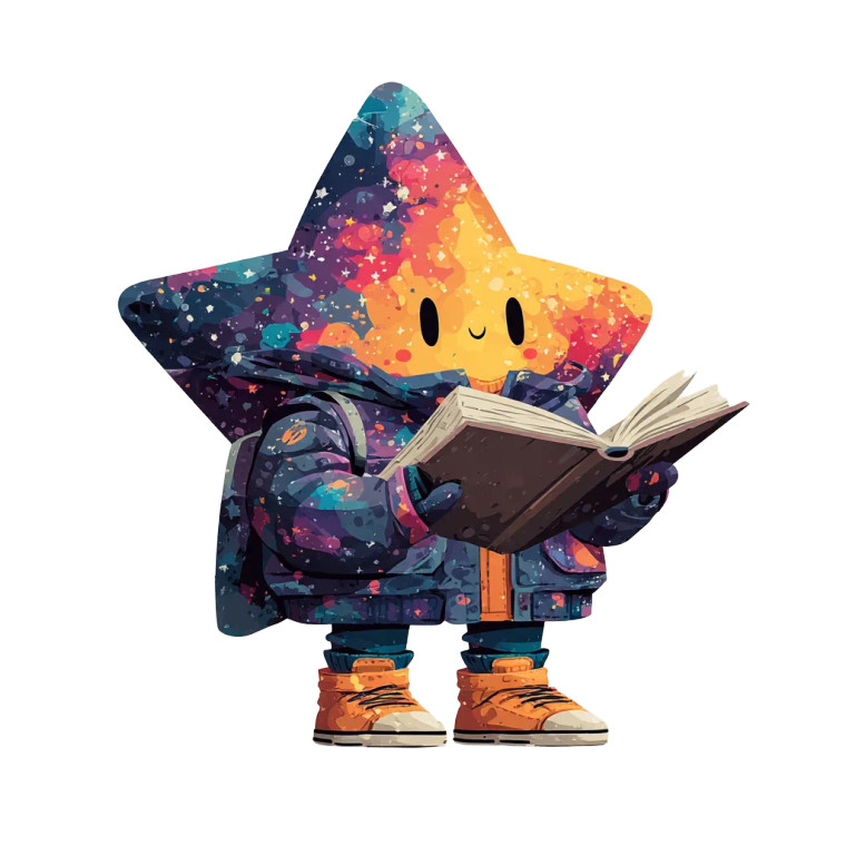 Exploring Star Vinyl Car Decal Sticker – Waterproof & UV-Resistant 