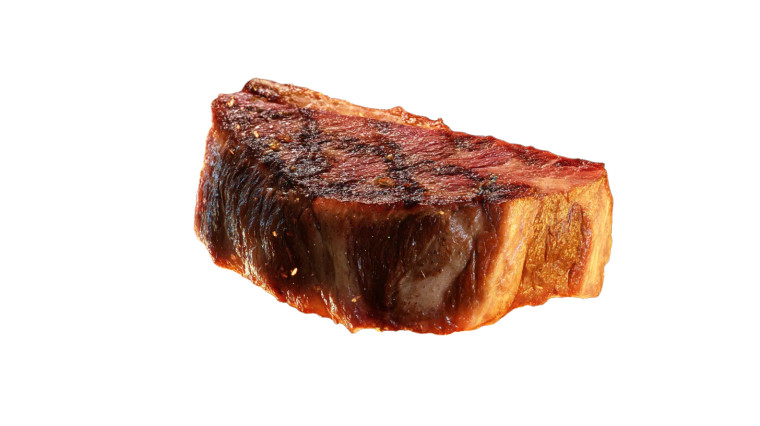 Floating Beef Steak V2 Vinyl Car Decal Sticker – Waterproof & UV-Resistant 