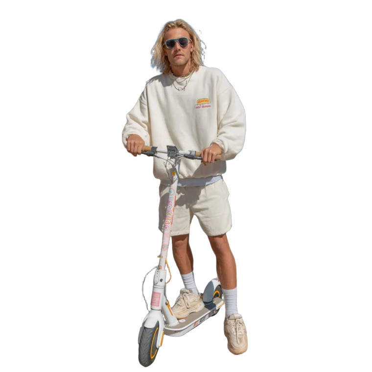 Scooting Student V2 Vinyl Car Decal Sticker – Waterproof & UV-Resistant 