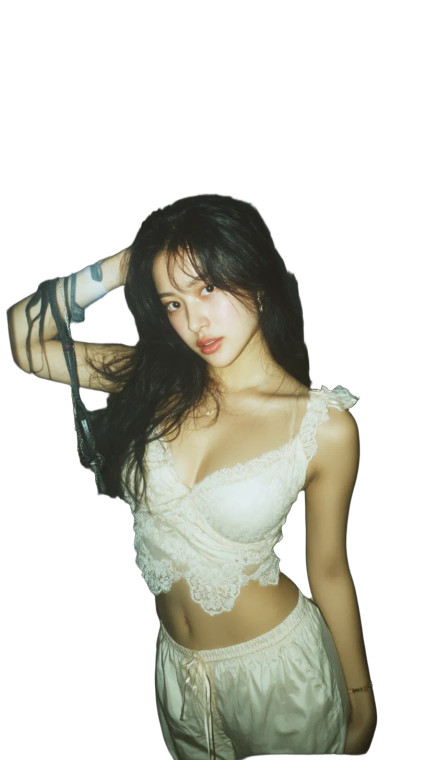 Korean Beauty Selfie V2 Vinyl Car Decal Sticker – Waterproof & UV-Resistant 