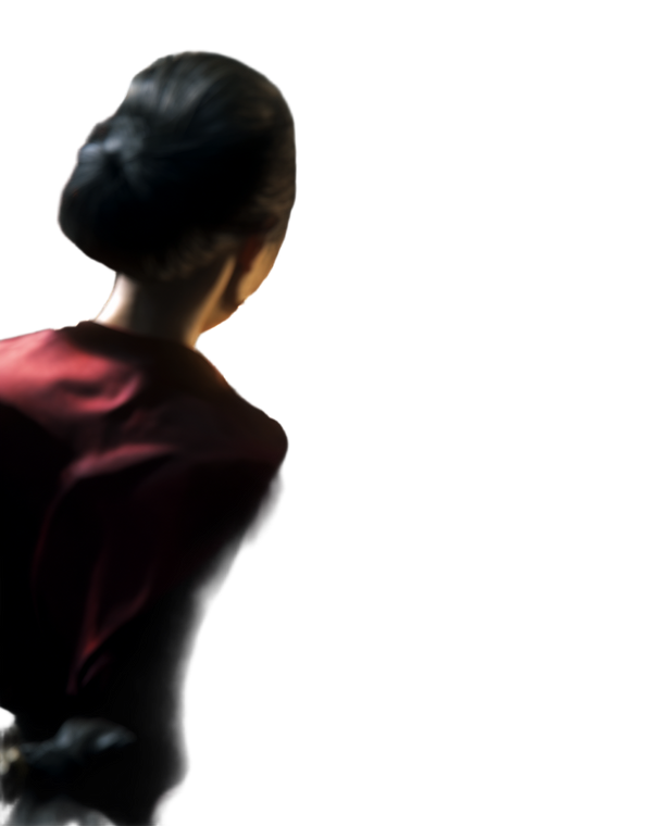 Gothic Horror Reflection Vinyl Car Decal Sticker – Waterproof & UV-Resistant 