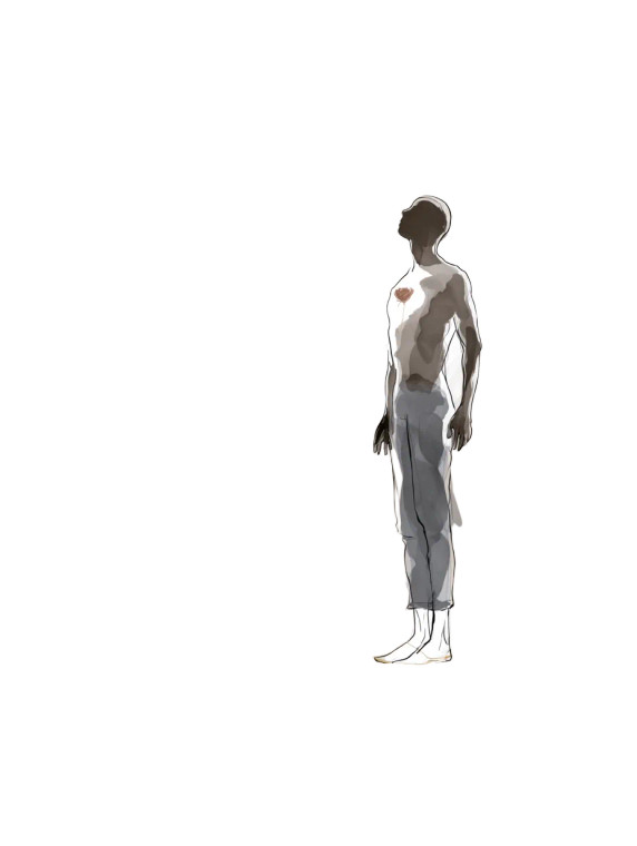 Spiritual Human Form Vinyl Car Decal Sticker – Waterproof & UV-Resistant 