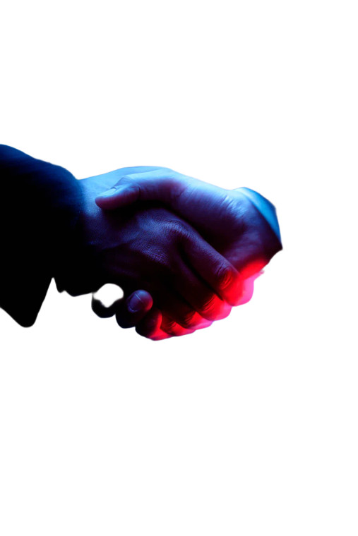 Business Handshake V26 Vinyl Car Decal Sticker – Waterproof & UV-Resistant 