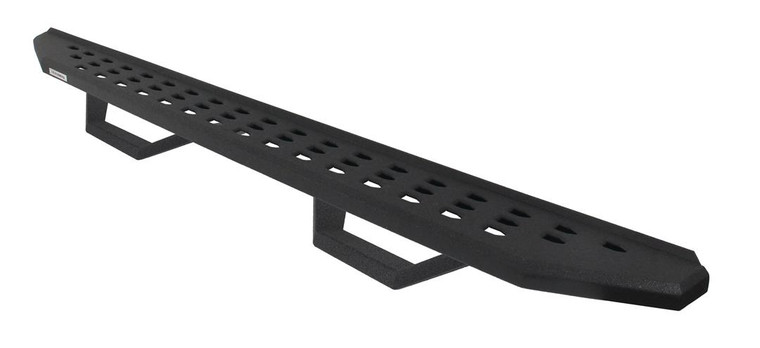 Fits 2020-2023 Jeep Gladiator JT Go Rhino Running Board 6945168720T RB20; Polyurea; Galvanized Steel; Unlighted; Rocker Panel Mount; With Drop Down Steps
