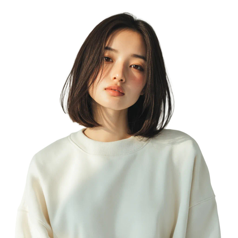 Japanese Woman Portrait V34 Vinyl Car Decal Sticker – Waterproof & UV-Resistant 