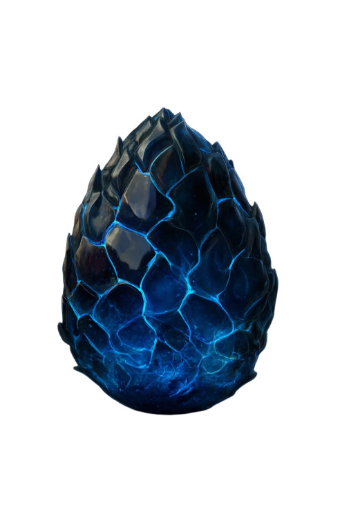 Glowing Dragon Egg V2 Vinyl Car Decal Sticker – Waterproof & UV-Resistant 