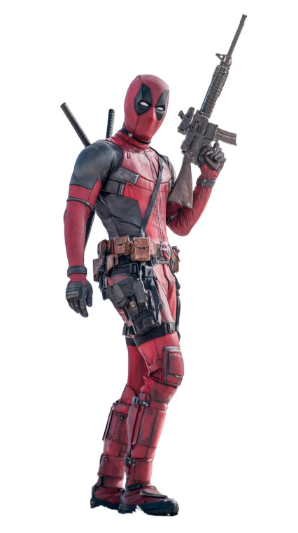Deadpool With Rifle Vinyl Car Decal Sticker – Waterproof & UV-Resistant 