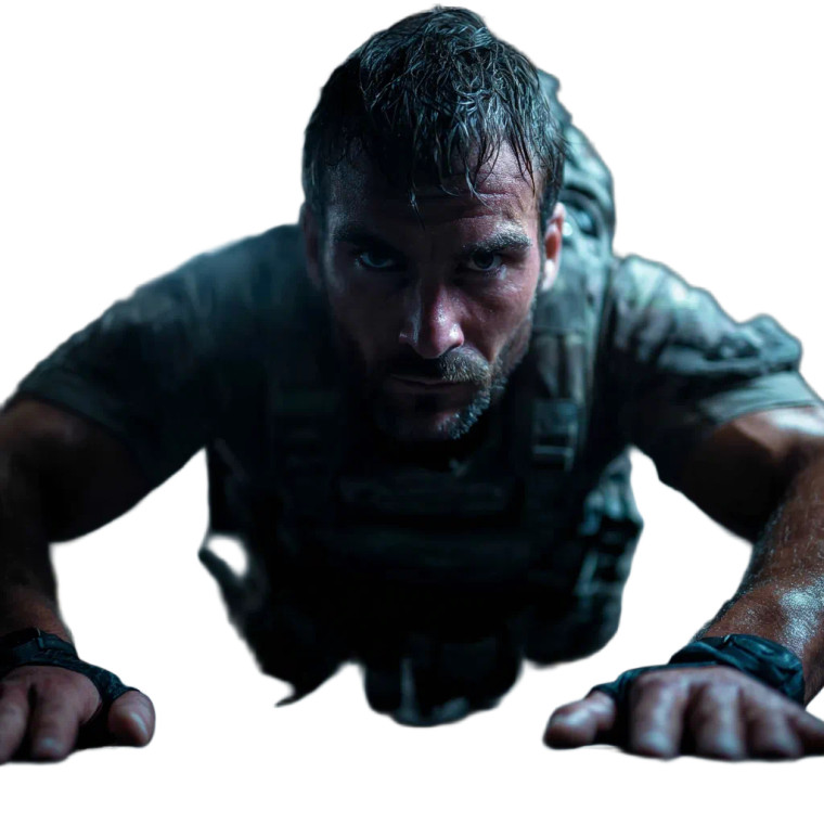 Tactical Athlete Training Vinyl Car Decal Sticker – Waterproof & UV-Resistant 